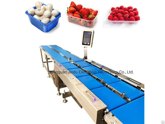 Strawberry Raspberry Mushroom Weighing Packing Production Line