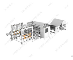 Full Automatic Non Stop Tissue Rolls Rewinder