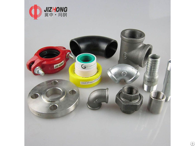 Grooved Fittings Butt Weld Steel Pipe Nipples Couplings Flanges