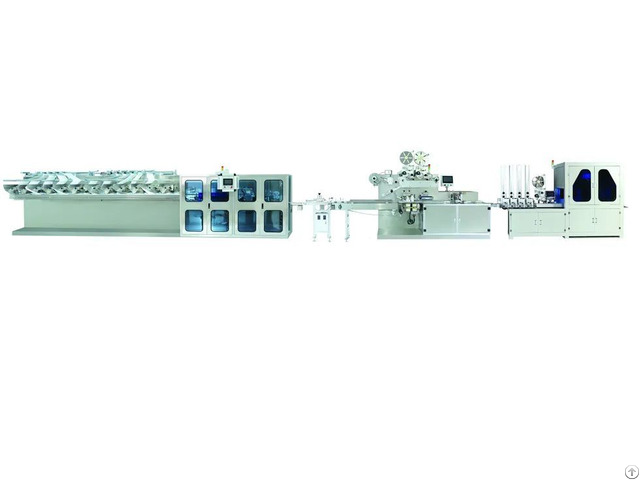 High Performance 12 Lanes Baby Wet Wipes Making Machine