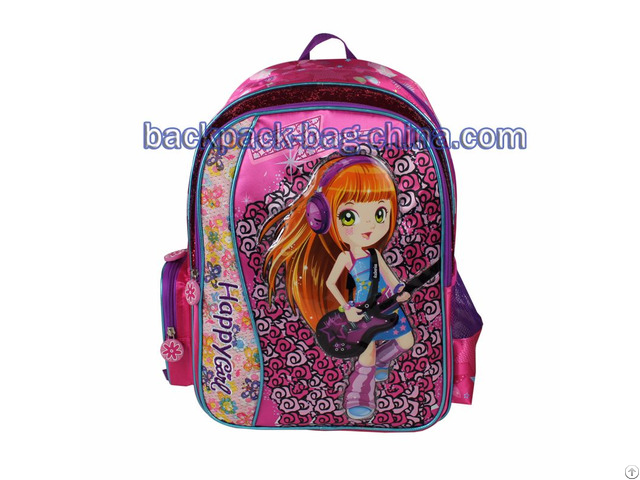 Guitar Kids School Backpacks