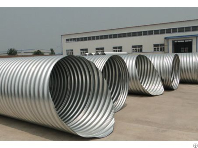 Spiral Corrugated Metal Pipe