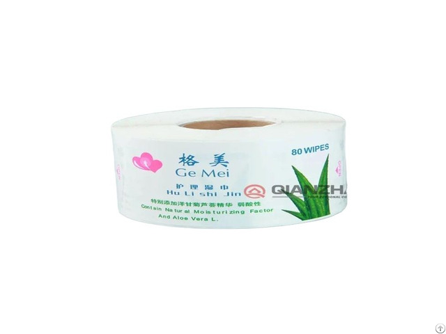Oem Wet Wipes Bag Sticker