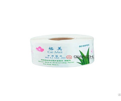 Oem Wet Wipes Bag Sticker