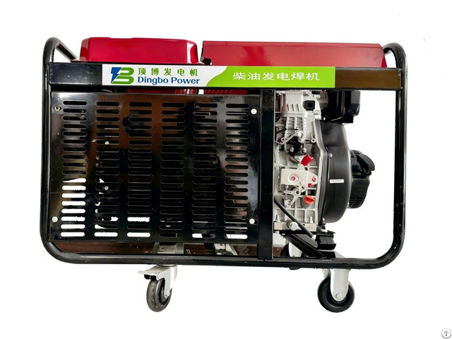 250a Portable Diesel Engine Driven Welding Generator