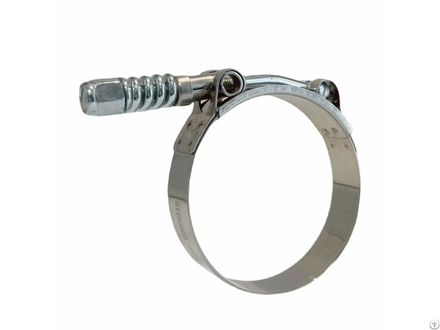 T Bolt Hose Clamp With Spring