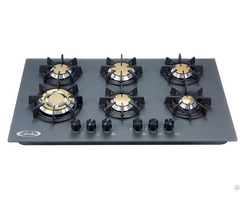 Colvoke Tempered Glass 6 Burners Gas Stove Colg00002