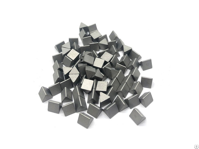 Cemented Carbide K20 Triangle Saw Tips For Woodworking