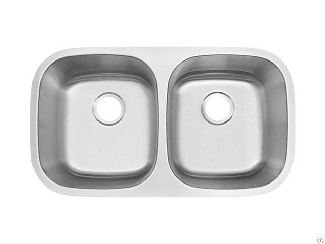 Classic Undermount Stainless Steel Drawn Kitchen Sink Ss 3218