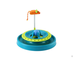 Interactive Cat Toy 2 In 1 Mouse Catching Ball With Track