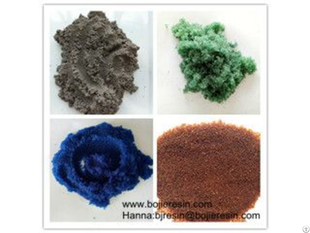 Resin For Removal Heavy Metals From Industrial Wastewater