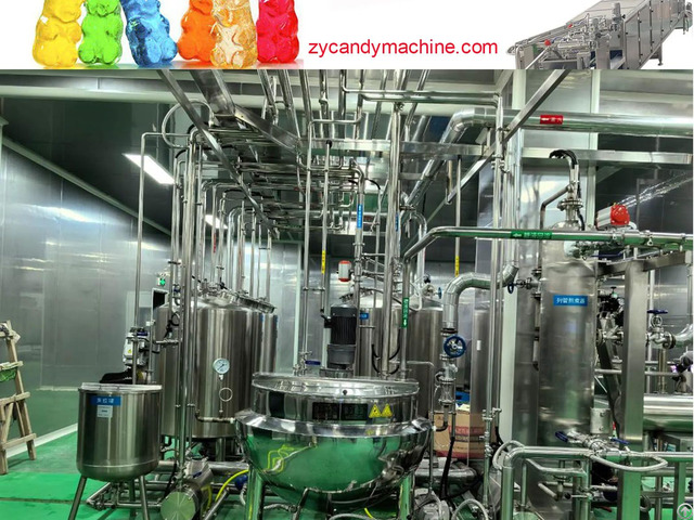 The Development And Future Trends Of Fully Automatic Gummy Candy Production Line