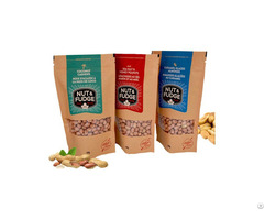 Zip Lock Kraft Paper Bag With Window