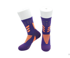Custom Cotton Crew Running Socks