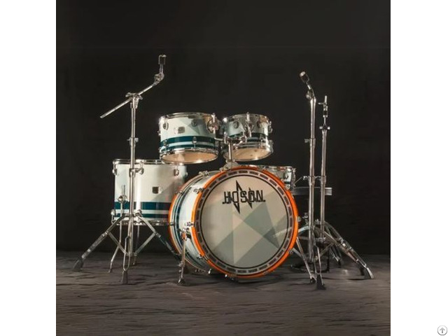 Custom Blue Drum Set For Music Retailers Custom Blue Drum Set For Music Retailers
