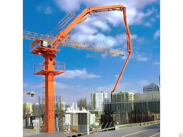 Floor Fixed Self Climbing Placing Boom