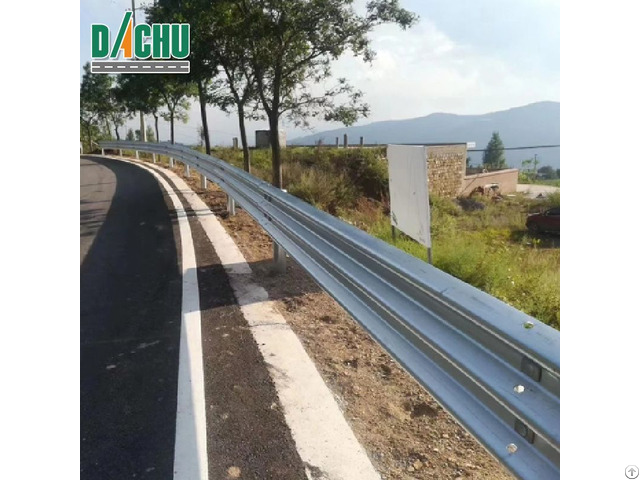 Customized Thrie Beam Highway Guardrail