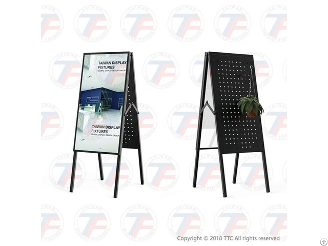 Display Fixtures Acrylic A Frame Poster Stand
