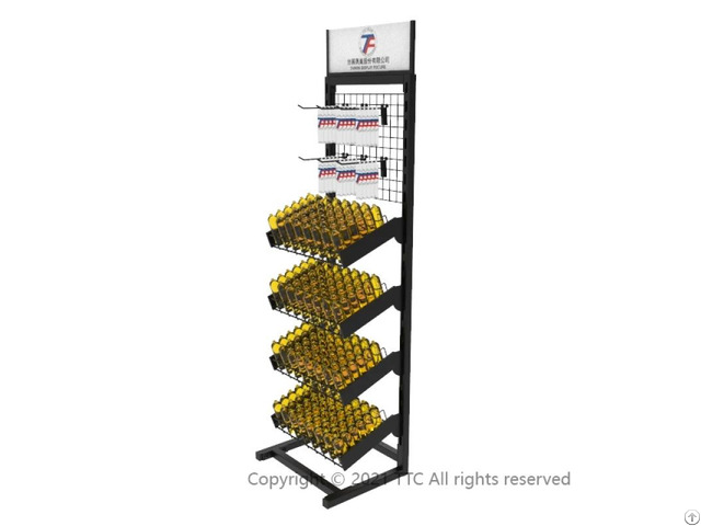 Oil Product Custom Retail Rack