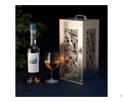 Fordico Custom Vintage Patterned Laser Whiskey Box