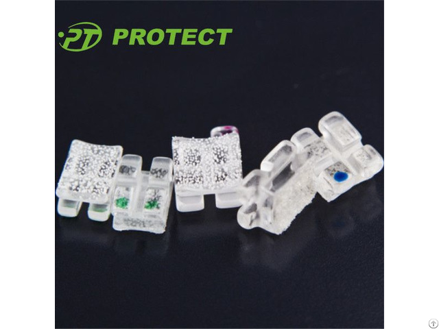 Orthodontics Monocrystalline Sapphire Ceramic Brackets