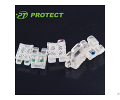 Orthodontics Monocrystalline Sapphire Ceramic Brackets