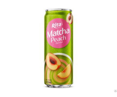 320ml Cans Rita Peach Matcha Tea Drink