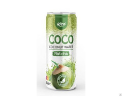 Coco 100% Coconut Water Matcha Flavour Oem Odm