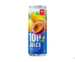 Juice Mixedfruit Drink 320ml Sleek Can