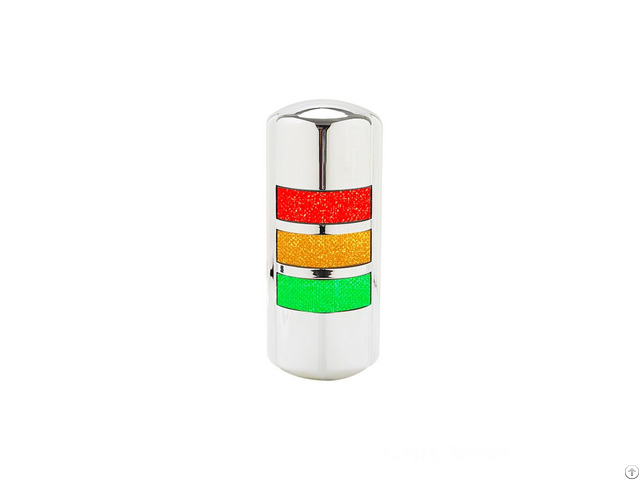 Onn M4w Wall Mounted Led Signal Tower Light Aluminum Body Tri Color Ryg For Cnc Machine