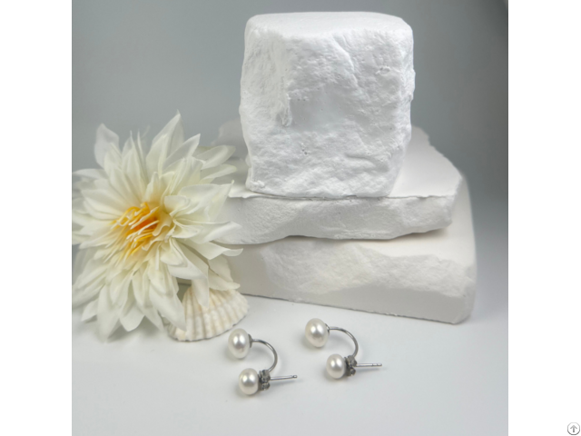 Freshwater Cultured Double Pearl Stud Earrings In Sterling Silver