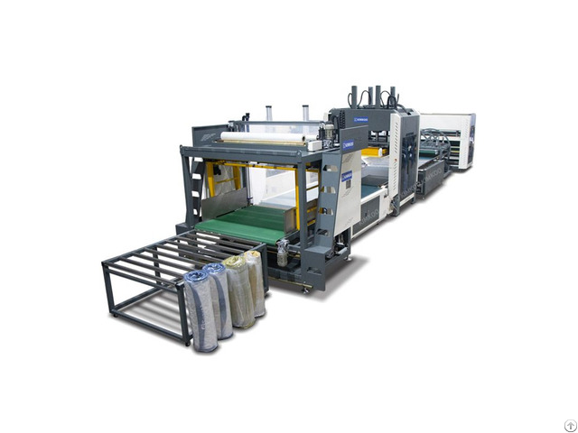 Sofa Foam And Mattress Compression Roll Packing Machine Full Automatic Packaging Line