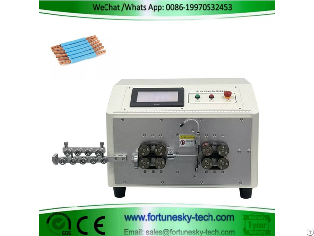 Automatic 2awg Wire Cutting Stripping Machine