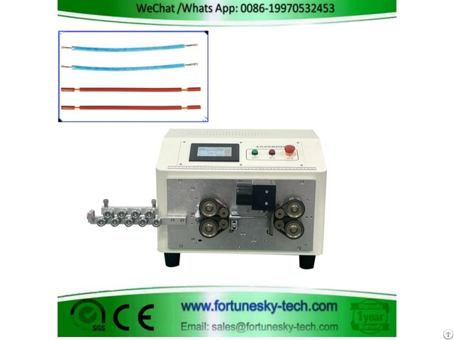 Automatic 6sqmm Wire Cutting Stripping Machine