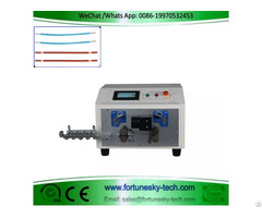 Automatic Awg30 Awg10 Wire Cutting Stripping Machine