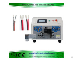 Automatic Double Parallel Wire Cutting Stripping Splitting Machine