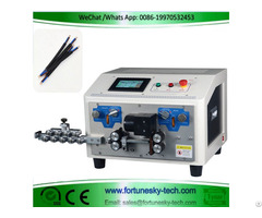 Automatic Flat Sheathed Cable Cutting Stripping Machine
