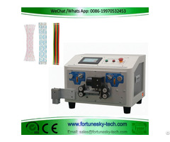 Automatic Ribbon Cable Splitting Cutting Stripping Machine