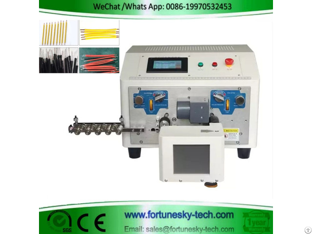 Automatic Wire Cut Strip Twisting Machine