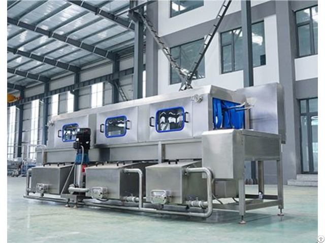 Automatic Crate Washing Machine For Food And Beverage Industry