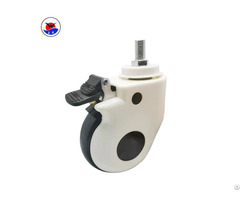 Df 01 Adjustable Central Locking Castor 5inch 6inch For Hospital Beds