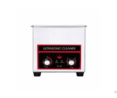 Manual Knob Control Timer Heater Adjustable Benchtop Ultrasonic Cleaner