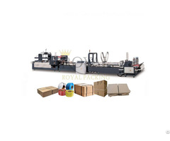 Model 1226 Carton Box Folder Gluer Line