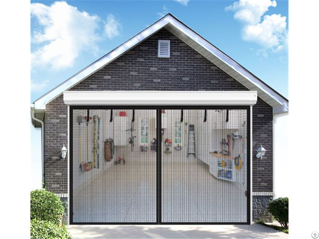 Magnetic Garage Door Screen Curtain Magnetic Garage Door Screen Curtain