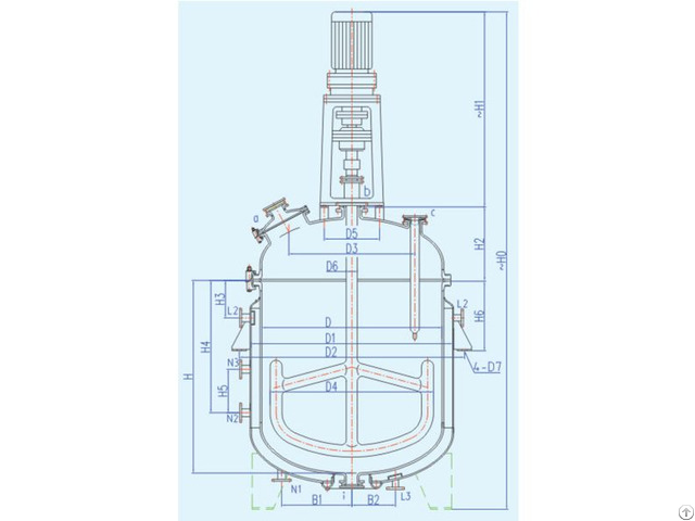 Glass Lined Reactors 3000 60000l
