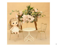 Miniature Dollhouse Kitchen Table And Chair