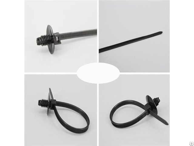 Ul Spiral Push Mounted Nylon Cable Tie