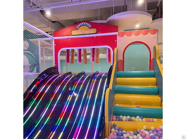 Indoor Parent Child Playground Slides