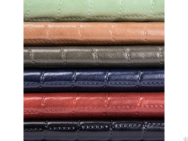 Quanlity Quilted Pu Faux Leather Fabric