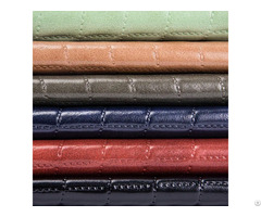 Quanlity Quilted Pu Faux Leather Fabric